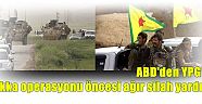 ABD'den YPG'ye Rakka operasyonu öncesi ağır silah yardımı