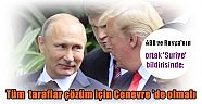ABD Başkanı Donald Trump ve Rusya Devlet Başkanı Vladimir Puti