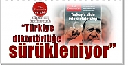 Economist dergisi  referandumu kapağına taşıdı:   “Türkiye diktatörlüğe sürükleniyor”