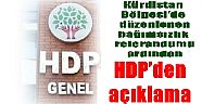 Kürdistan Bölgesi’de  düzenlenen bağımsızlık referandumu ardından HDP’den açıklama