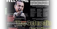 New York'un 1 milyon tirajlı gazetesi Metro, bugün ilk ve son sayfasında:    'Hoş Gelmedin Erdoğan'