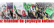 Newroz İstanbul'da çoşkuyla kutlandı