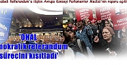 Şaibeli Referandum'a ilişkin Avrupa Konseyi Parlamenter Meclisi'nin raporu açıklandı