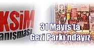 Taksim Dayanışması, Gezi eylemlerinin 5’inci yıldönümünde 31 Mayıs günü Gezi Parkı’nda