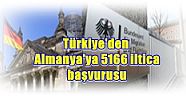Türkiye'den Almanya'ya 5166 iltica başvurusu