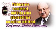 Türkiye’nin hamleleri, NATO’da elini güçlendirme amaçlı ve taktiksel