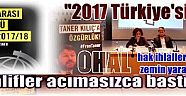 Uluslararası Af Örgütü :  '2017' Türkiye'sinde Muhalifler Acımasızca Bastırıldı'