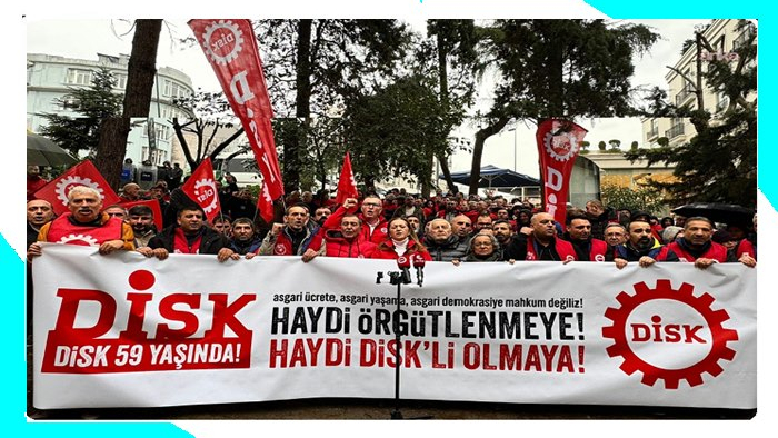 DİSK’in 59. kuruluş yıldönümü